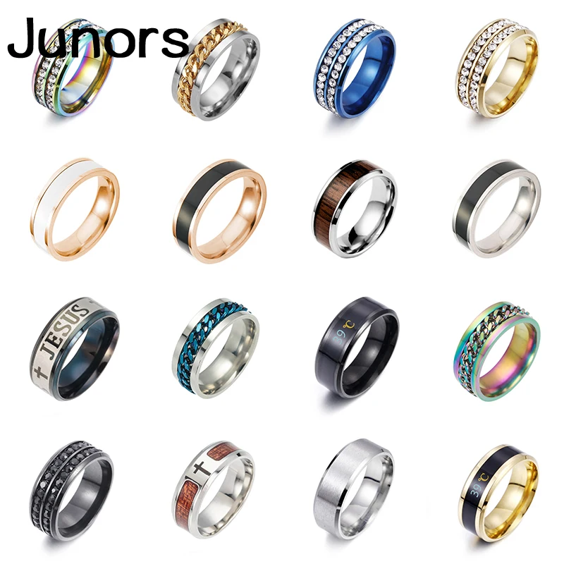 Женское кольцо из нержавеющей стали золотое/серебряное для пар модные украшения