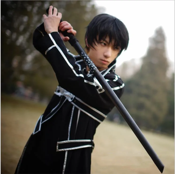 Меч книги по искусству онлайн косплэй костюм Kirito плащ Tonggu и люди cos мужская куртка