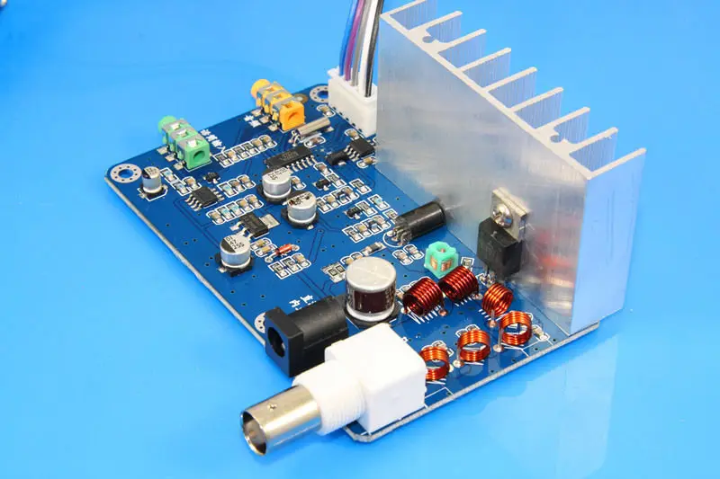 FM-передатчик радиостанция 5 Вт цифровая стереочастотная модульная антенна 76-108