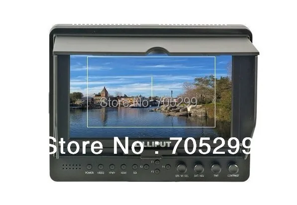 Монитор Lilliput для камеры 665 7 дюймовый HD полевой dslr монитор HDMI с композитным YPbPr