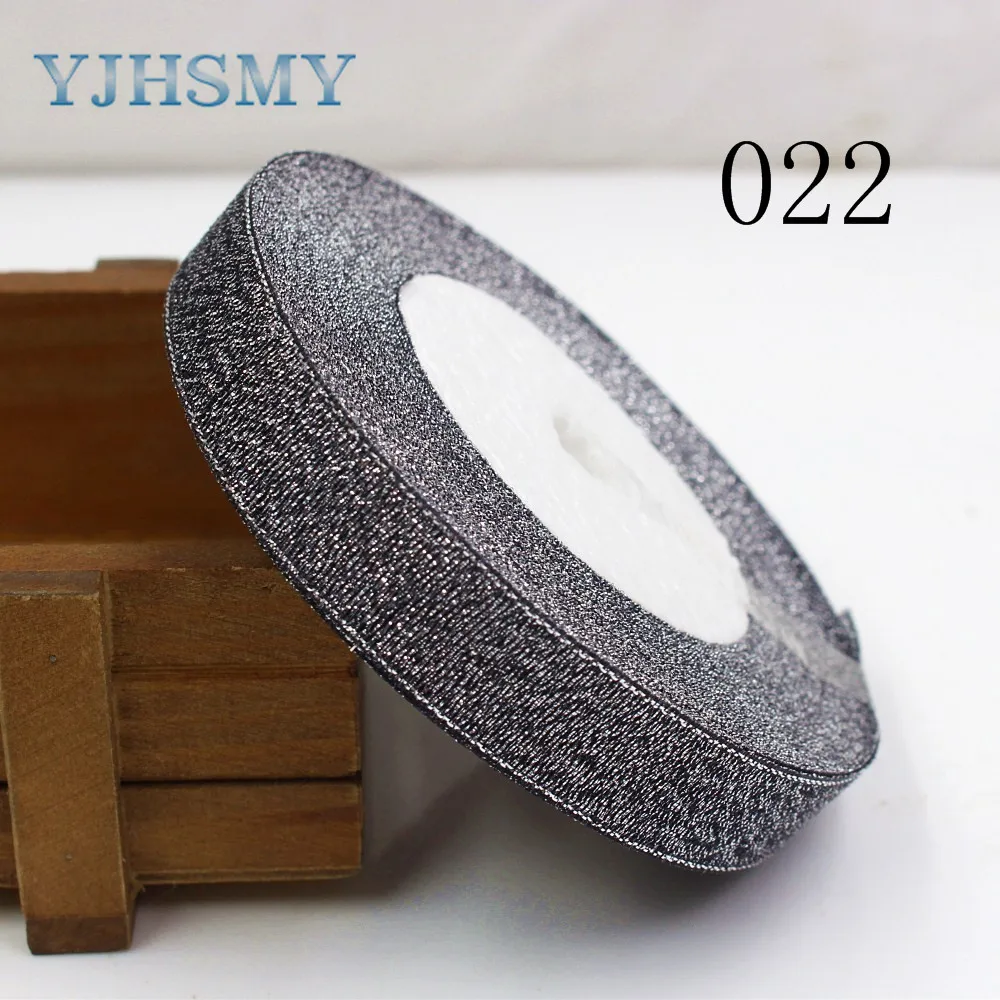 YJHSMY K 171018 15MM 15 мм 33 цвета на выбор 25 ярдов зеленая луковая лента для свадебного