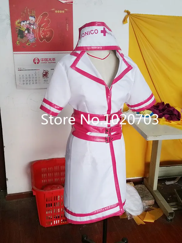 Super Sonico костюм медсестры для Косплей AS|costume chinese|cosplay halloweencostume catwoman |