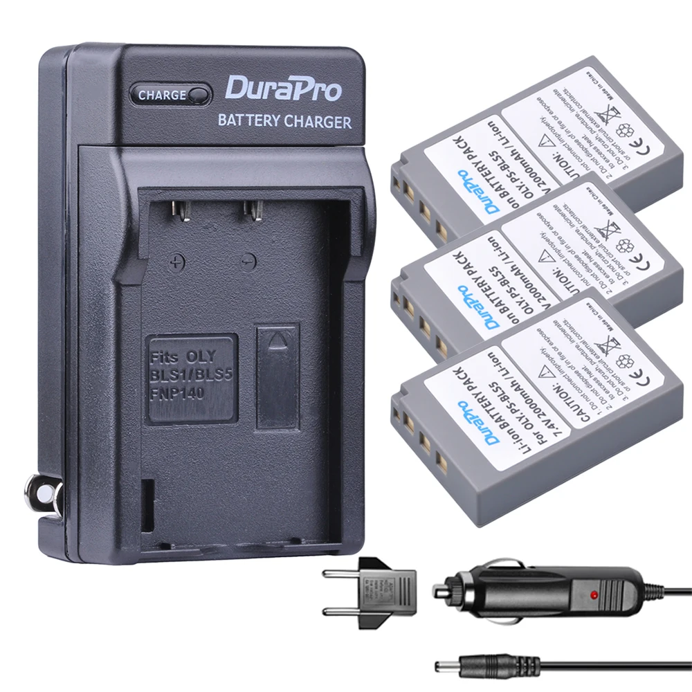 Зарядное устройство для OLYMPUS E450 E600 E620 EP1 EP2 EP3 EPL1 EPL2 EPL3 EPM2 EPL5 EPL6 3 шт.|for olympus|battery