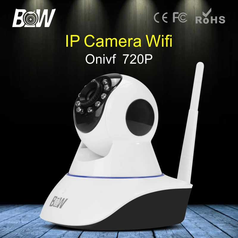 Bw HD 720 P IP Камера Smart P2P наблюдения Cam видеонаблюдения телефон приложение + дверь