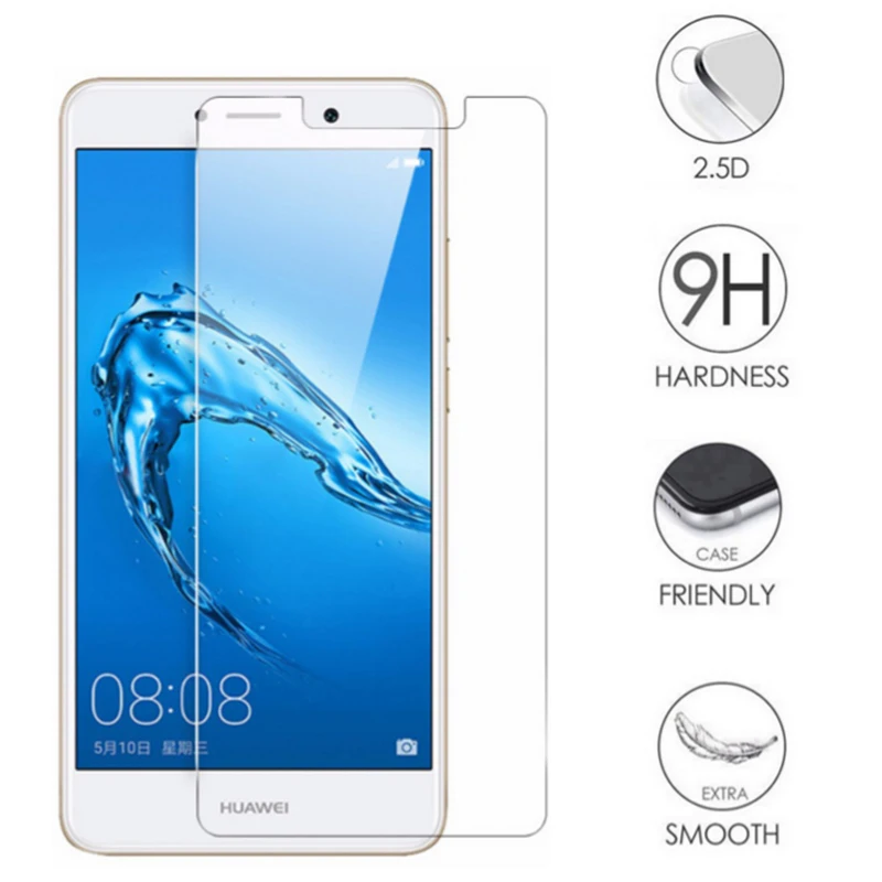 Защитное стекло для huawei y 6 pro glas 3 2017 y3 y7 y5 y6 y9 Prime 2018 Защитная пленка экрана из