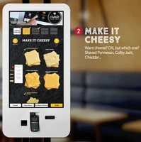 food ordering kiosk that can swipe bank card restaurant self service ordering kiosk