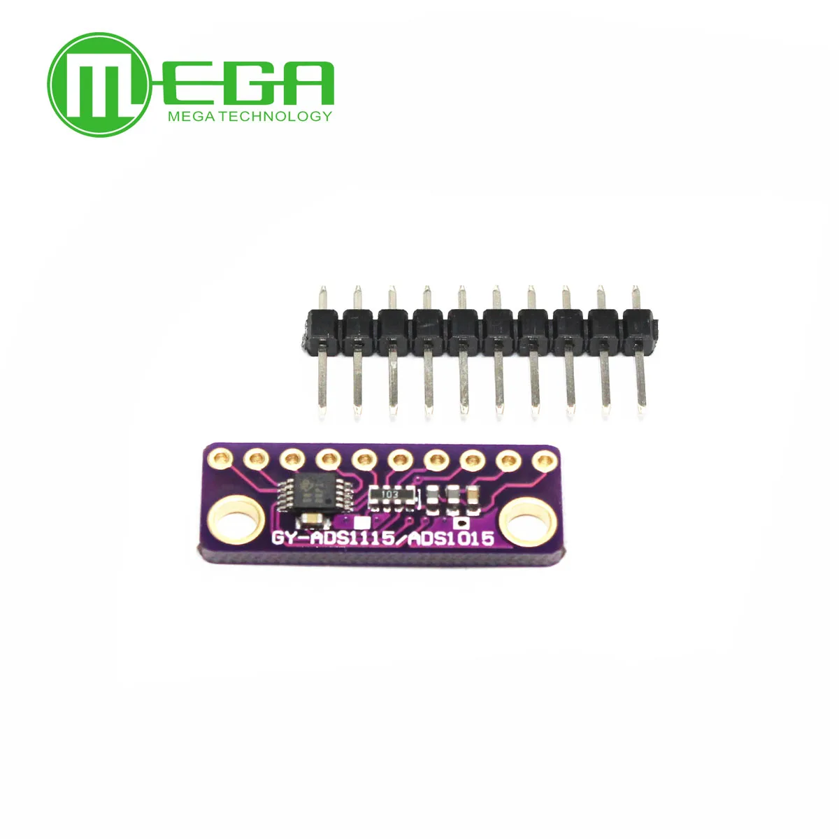 

10pcs ADS1015 ADS1115 bit precision analog-to-digital converter ADC module development board