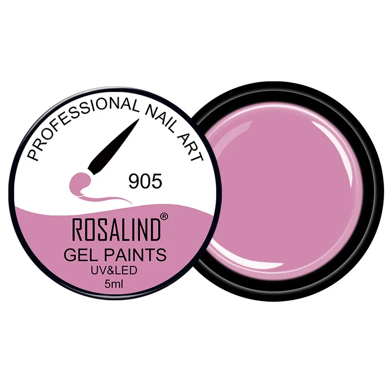 RF905 ROSALIND, 5 мл, Гель-лак для рисования, лак для ногтей, полуперманентный УФ-Гибридный грунт для ногтей, сделай сам, 142 цветов, Гель-лак для ногтей - Цвет: RF905