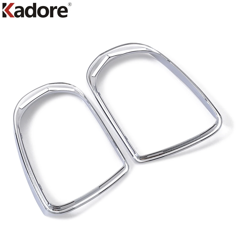 For Jeep Compass 2017 2018 2019 Chrome Car Styling Side Door Mirror Cover Rear View Trim Rain Guard Visor Shade Bezel Frame | Автомобили и