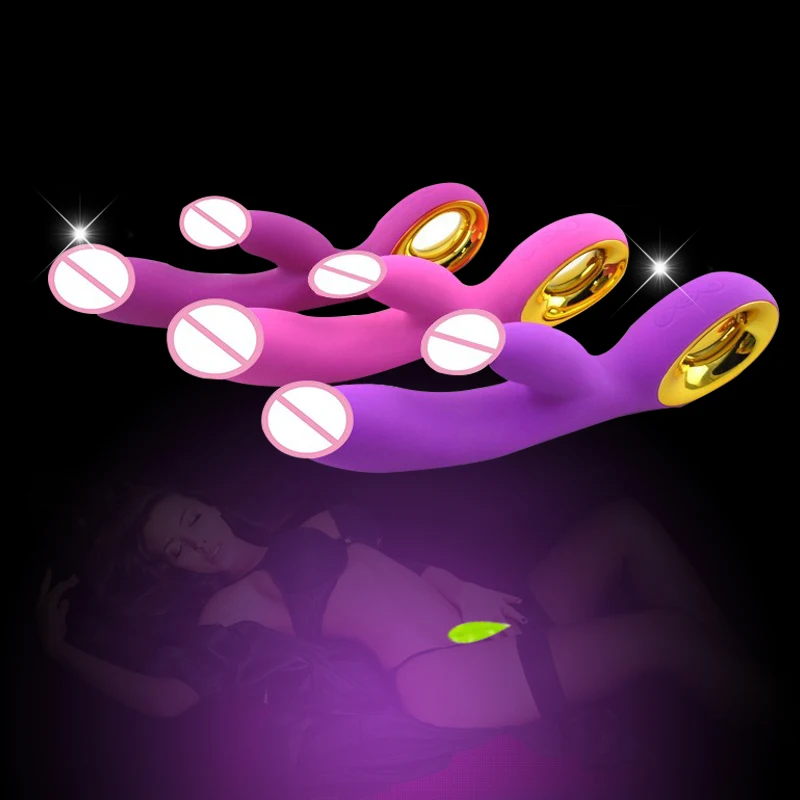 Waterproof 7 Speeds Rechargeable Rabbit Vibrator Two Motors Clitoris Stimulator G Spot Massager Sex Toys for Woman | Красота и