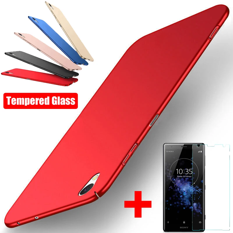 Red Ультратонкий чехол для телефона sony X XA Ultra XA1 Plus XA2 Жесткий Защитный матовый чехол для Xperia XZS XZ Premium XZ1 XZ2 Compact - Цвет: Red
