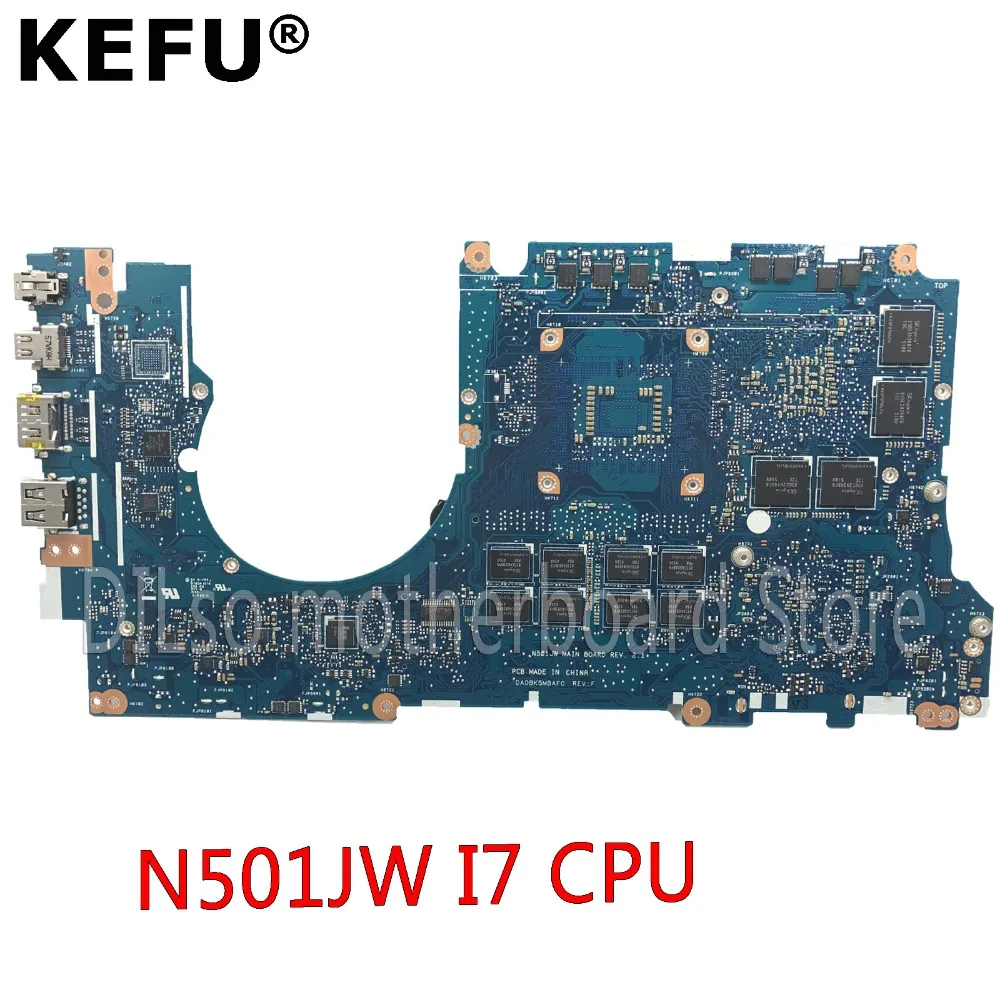 N501J материнская плата для ASUS N501JW UX501J G501J UX50JW FX60J ноутбука rev2.1 I7 cpu PM|motherboard for asus|laptop