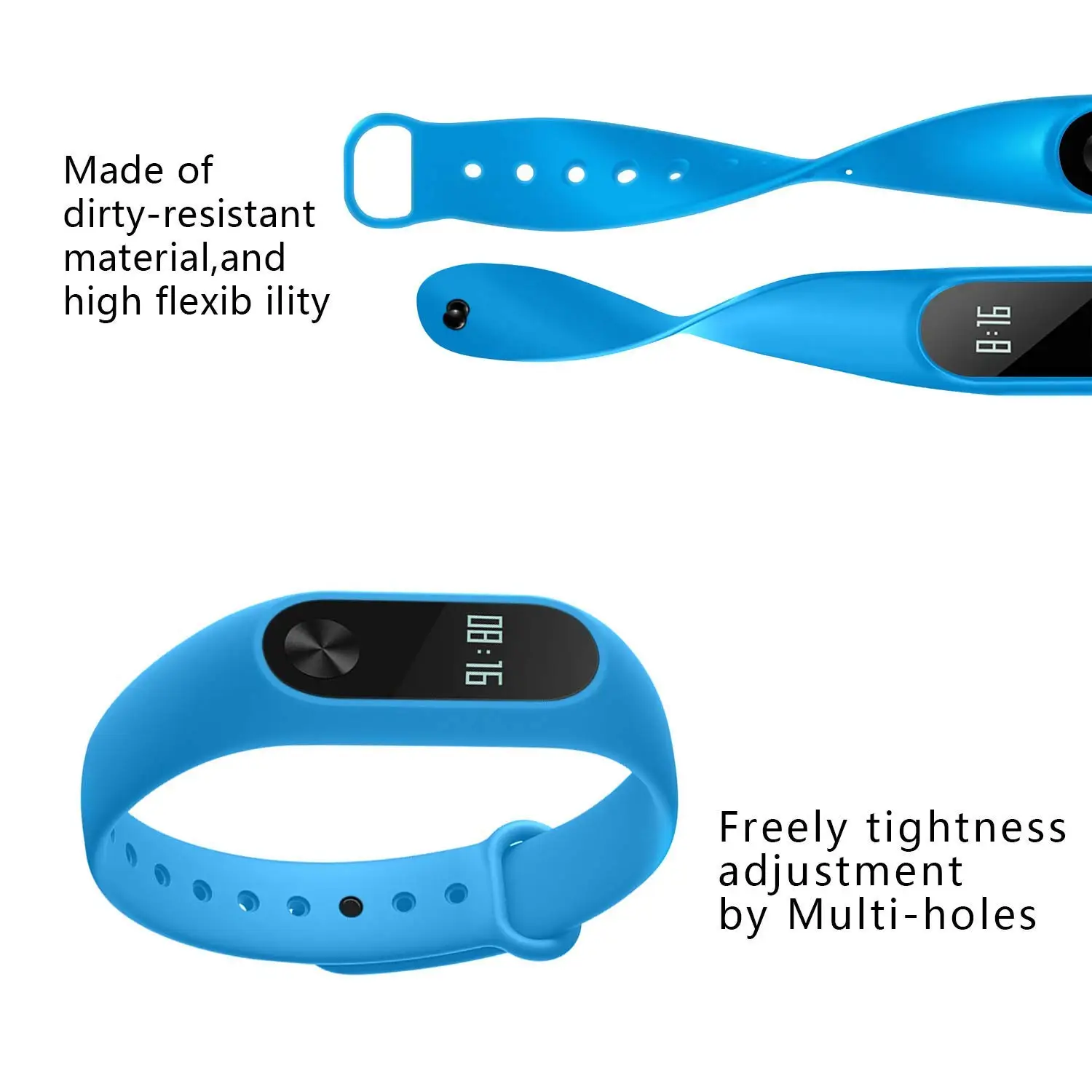Умный Браслет сменный ремешок для Mi Band 2 силиконовые аксессуары браслет Xiaomi