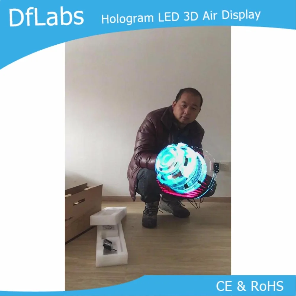 DfLabs голограмма 3D LED вентилятор плеер|Проекционные экраны| |