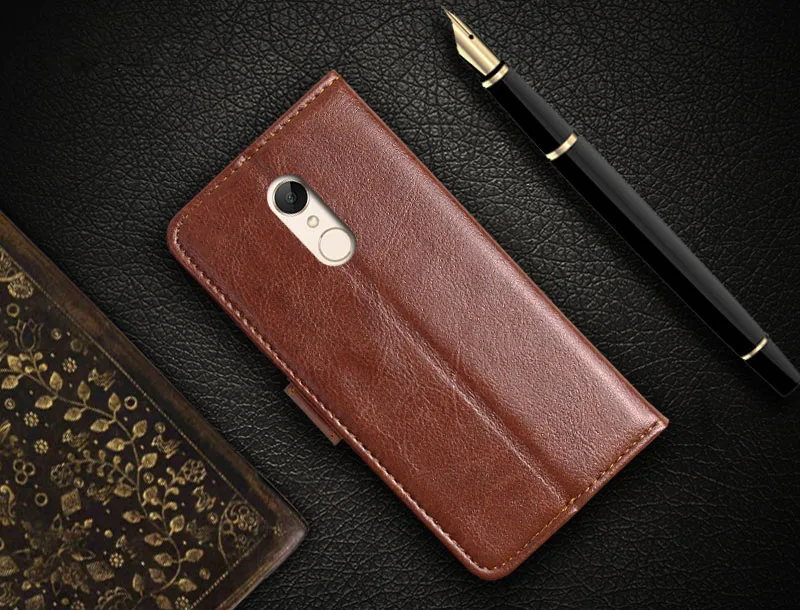 Whyes для Xiaomi Redmi 5 плюс Чехол кожаный бумажник фоторамка крышка флип держатель карт