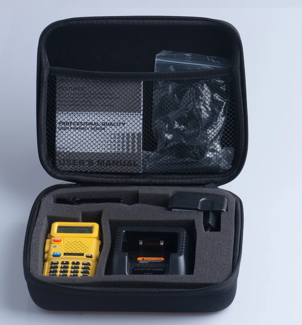 Портативная рация сумка Baofeng радио Портативная сумка UV-5R нейлоновая Защитная сумка для хранения для UV 5R 5RE 5RA CB чехол для радио аксессуары