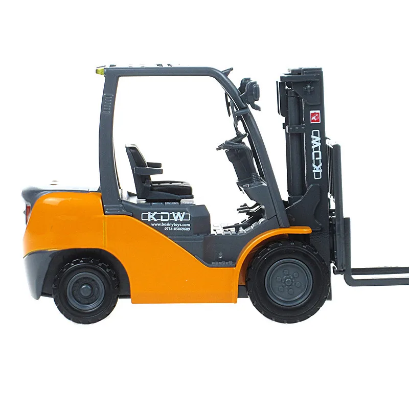 KAIDIWEI Scale 1:20 Forklift Truck игрушка из металла и АБС Fork Коллекционная модель автомобиля