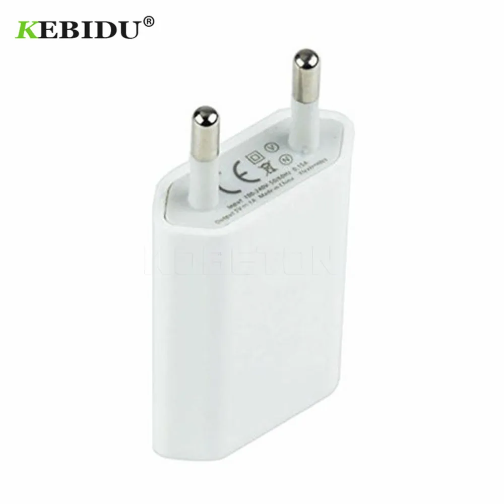 USB зарядное устройство Kebidu EU/US штепсельная вилка 5 В AC настенный адаптер питания