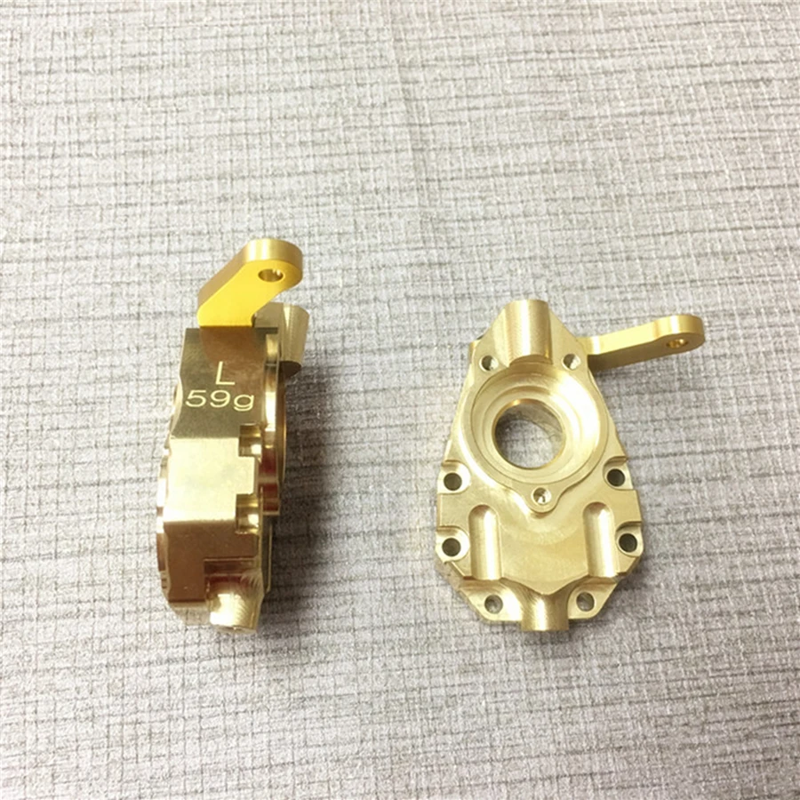 Блок рулевого управления с потайным весом медный для 1/10 Traxxas Trx 4 RC | Игрушки и