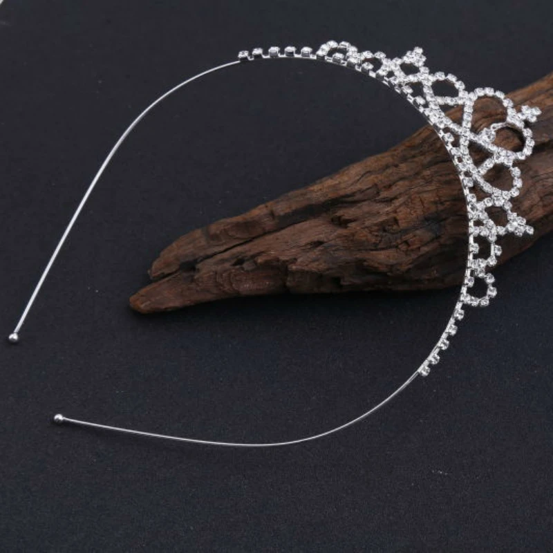 Женская свадебная корона для выпускного вечера обруч на голову с кристаллами