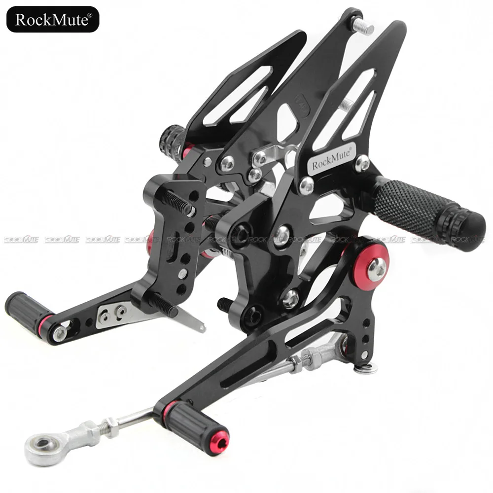 Мотоцикл Rearsets для Kawasaki Ninja 250R/EX250 2008-2012 CNC регулируемая подножка рычаг