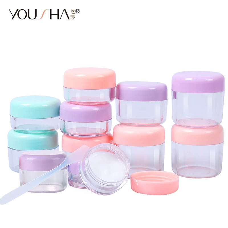 YOUSHA 2 шт. пустые косметические контейнеры косметическая банка дорожная бутылка
