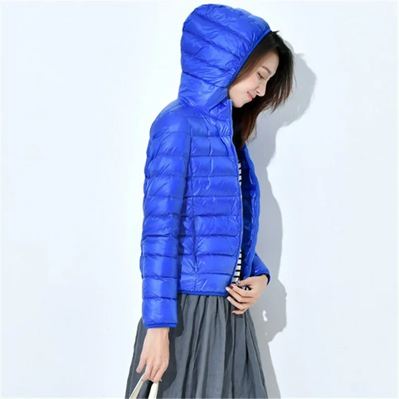 Пуховики хлопковое пальто для женщин Осень зима 2018 тонкая светильник короткая