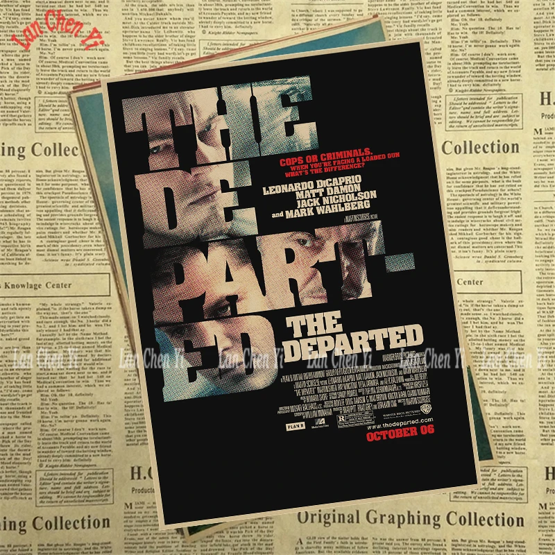 Выходные винтажные Плакаты для дома бара гостиной Декор крафт бумага высокое