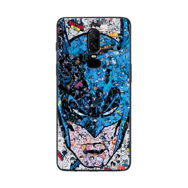 Очаровательный герой Marvel Капитан Америка чехол для телефона One Plus 6 задняя крышка