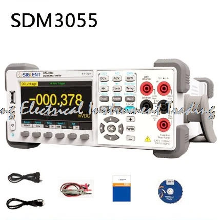 Быстрое прибытие SIGLENT SDM3055/SDM3055A двойной дисплей цифровой мультиметры 4,3 дюймовый TFT-LCD экран