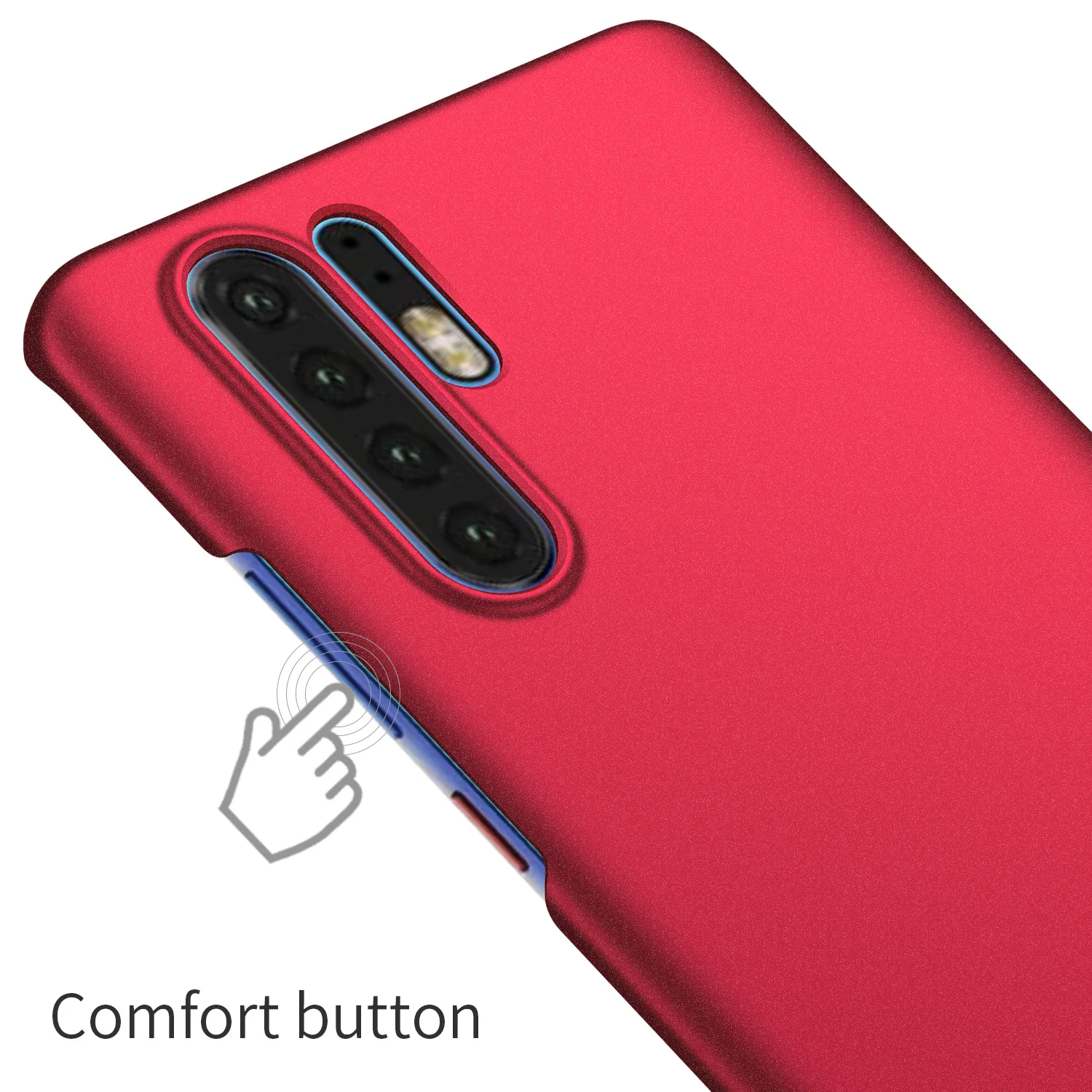 Чехол для Huawei P30 Pro роскошный высококачественный Жесткий Тонкий чехол из