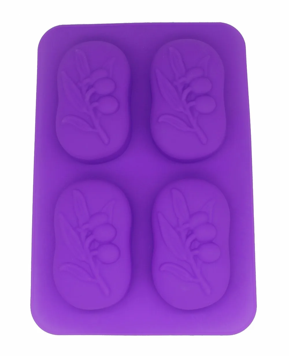 

4 hole ocean silicone cake mould soap mold bakingkitchen tool
