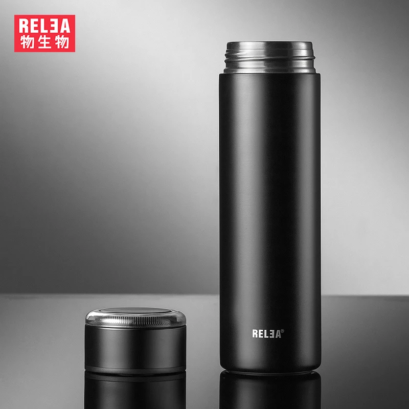 500ml термос чашка вакуумная Нержавеющая сталь кофе бутылка воды фляга