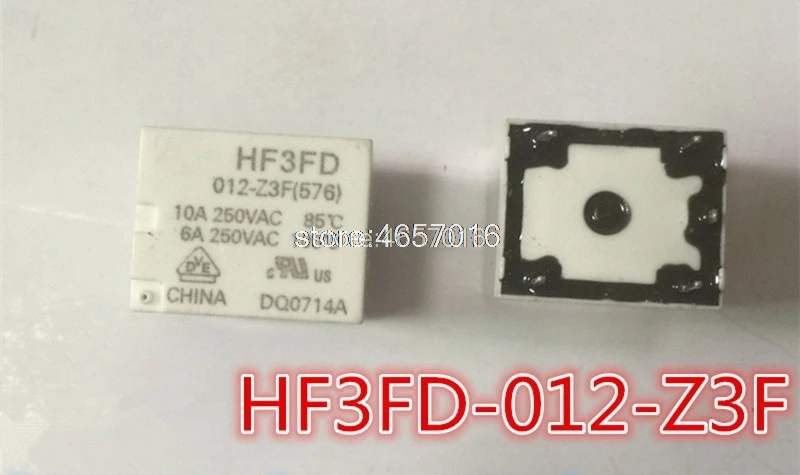10 шт./лот реле HF3FD 012 Z3F (088) 5 контактный 12VDC|Реле| |