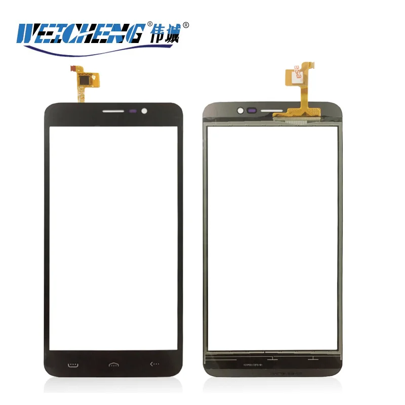 

WEICHENG For Homtom HT27 Touch Screen Glass good quality New Glass Panel For ht27 pro Touch Screen
