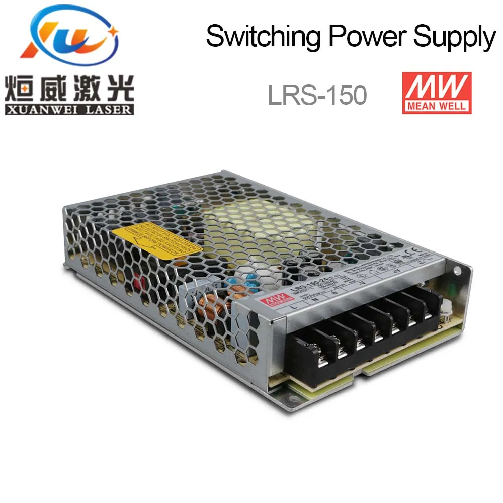 MEAN WELL блок питания LRS 150 12 В 15 в 24 36 48 Вт AC85 265V ac dc SMPS коммутатор напряжения