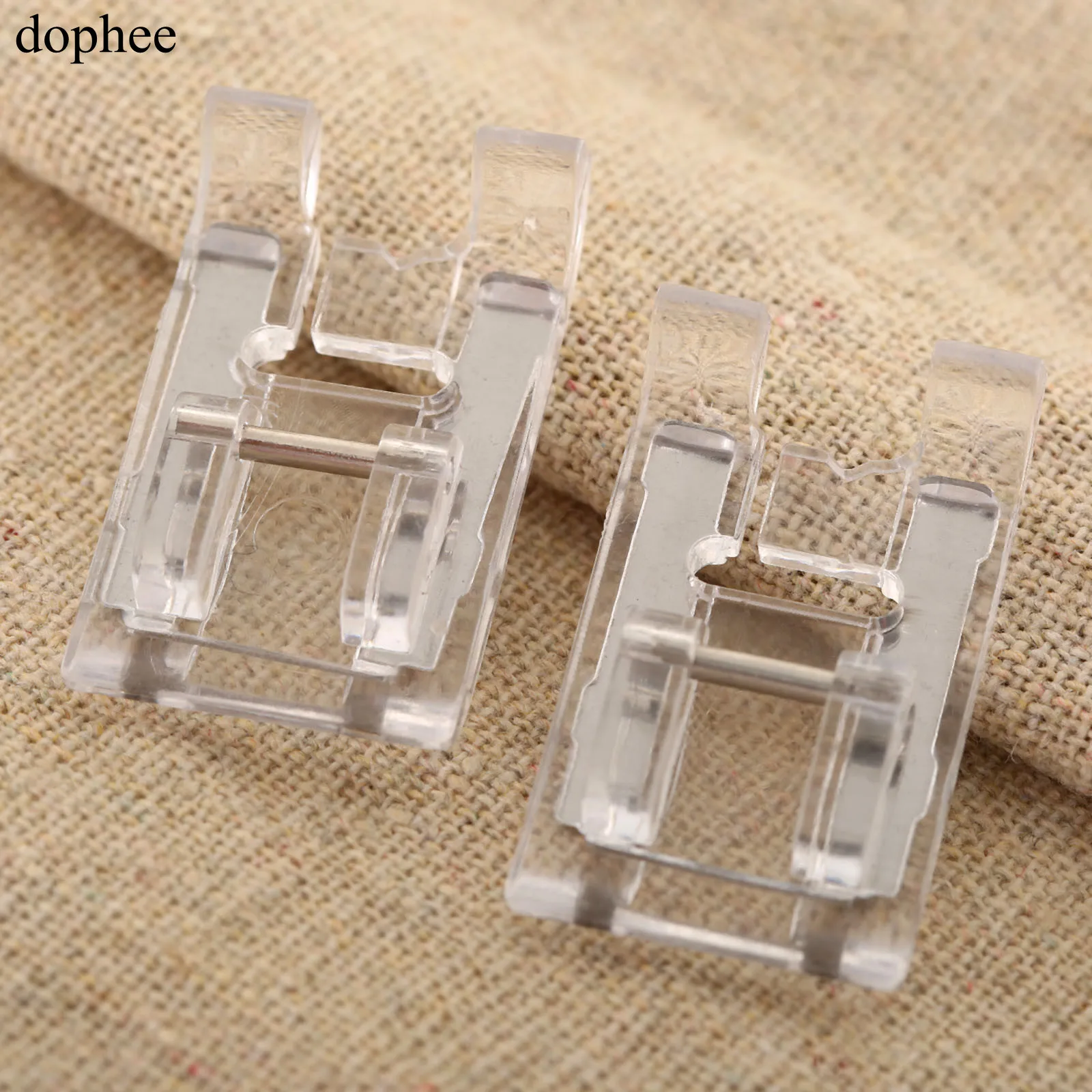 Dophee Бытовая прижимная лапка для шитья атласная швейных машин Brother Singer Janome с