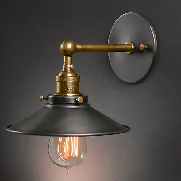 

Vintage wall lamp indoor brief lighting bedside lamps 90~260V E27 lamp holder
