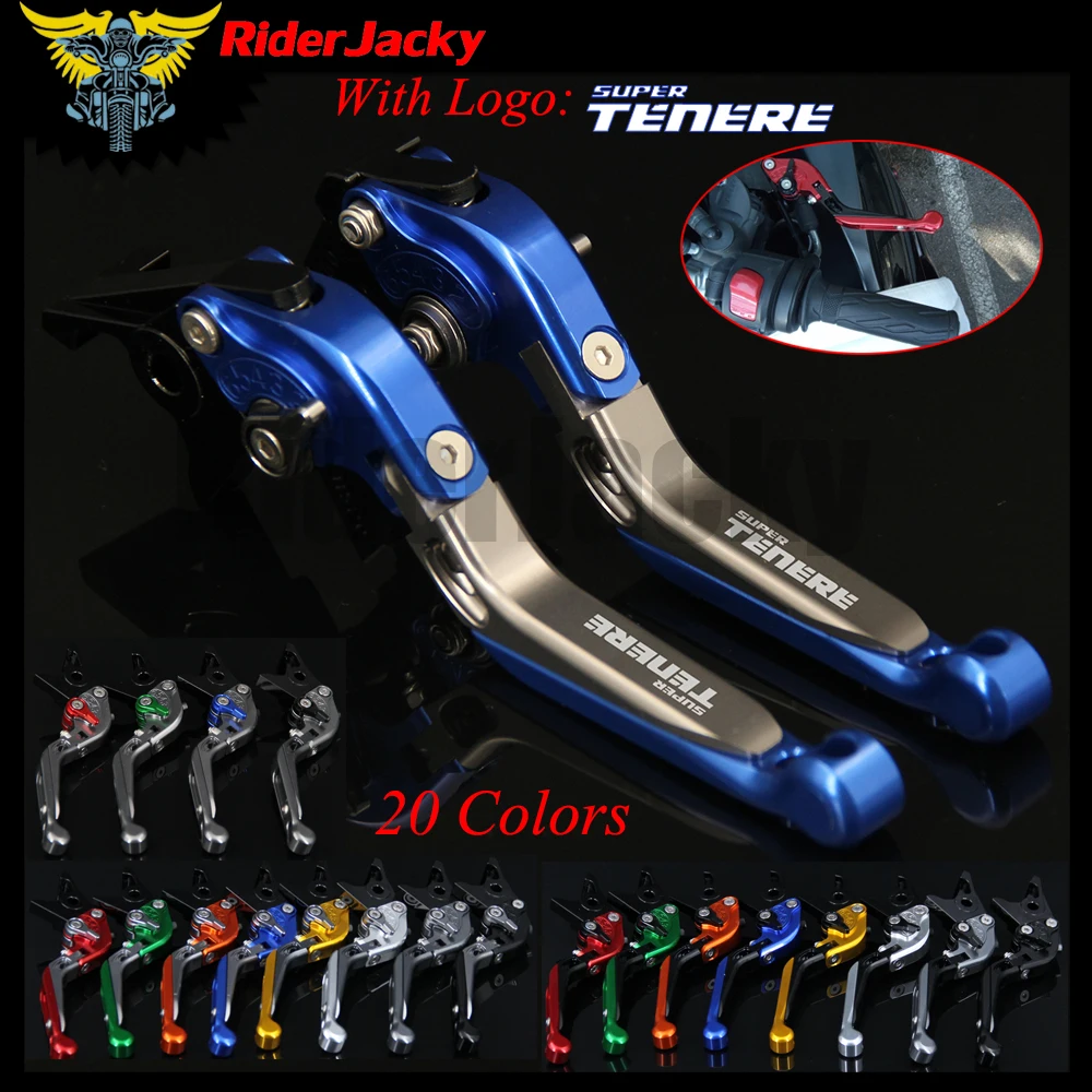 Рычаги тормозной муфты RiderJacky с логотипом SUPER TENERE для мотоцикла ЧПУ Yamaha SUPERTENERE/XT1200ZE