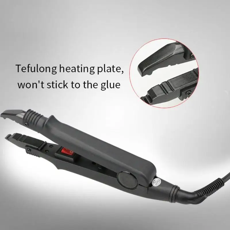 Профессиональный утюжок для наращивания волос Fusion Iron Heat разъем палочка Железный Кератиновый инструмент для укладки волос