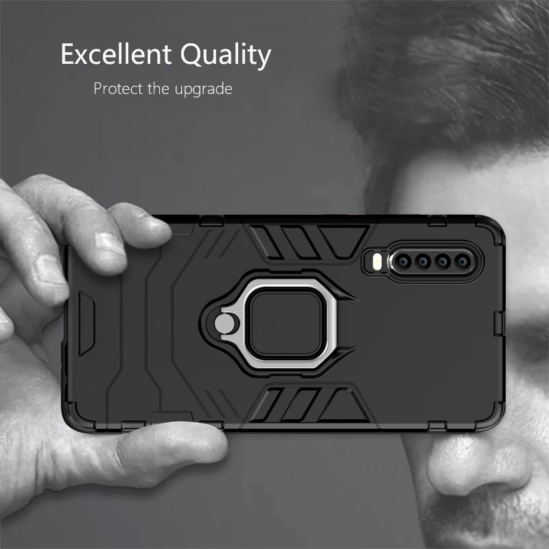 Чехол FCOWB для huawei P30 lite Роскошный деловой чехол с магнитным кольцом телефона Pro