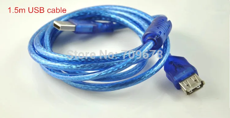

1.5M USB Extension Cable,Magnetic Anti interference to 10pcs/lot (Suggestion for HD-W60/W62/W63-Disk LED Controller)