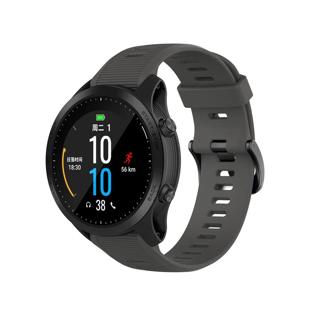 Замена силиконового ремешка ремешок для Garmin Forerunner 945 935 Fenix 5 Plus Смарт-часы носимые Аксессуары#710