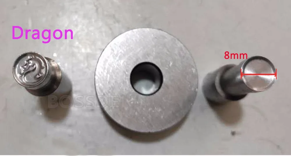BOSSDEN Round Tablet Die 3D Punch Press Mold Candy Punching Custom Logo Calcium | Инструменты