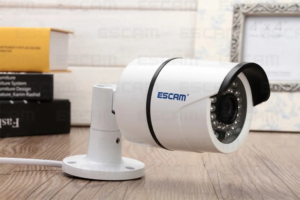 Escam QD410 болт IP камера H.265 4MP 1520P Onvif P2P IR наружного наблюдения ночного видения безопасности CCTV камера Android iPhone