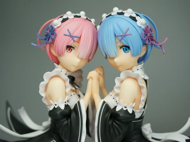 Каучуковая фигурка 1/8 Rem и Ram Re: жизнь в другом мире от нулевой неокрашенной модели комплект