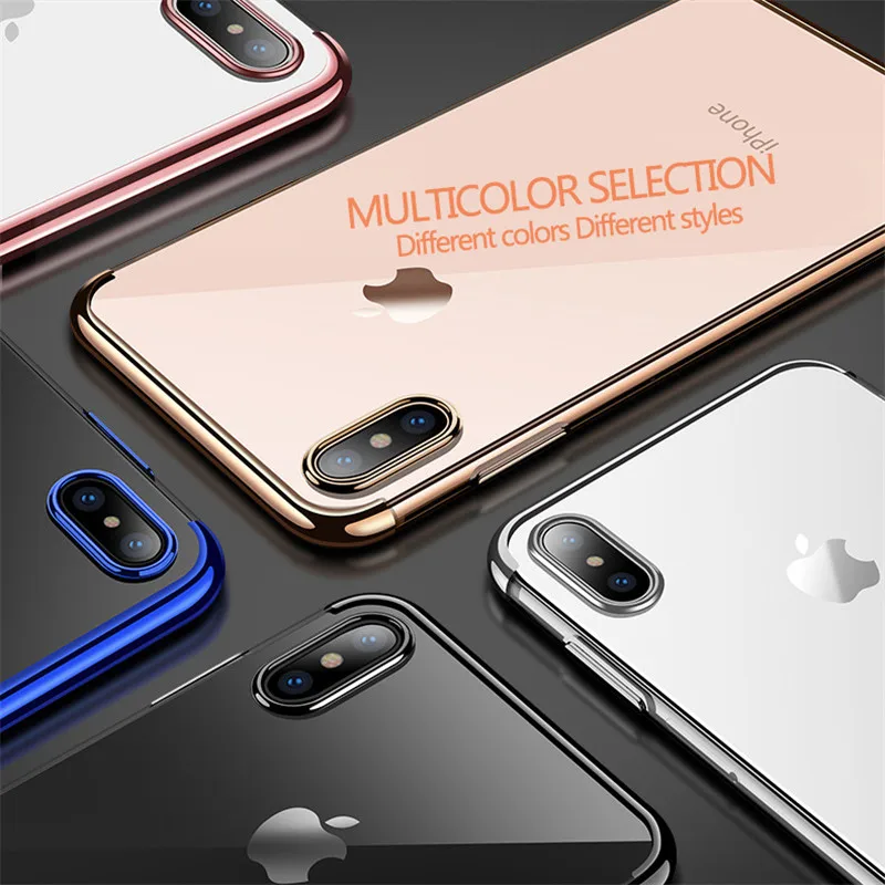 Lovebay покрытие прозрачный Watanabe цветной чехол для телефона iPhone X XR XS Max тонкий TPU 5 6 6s 7