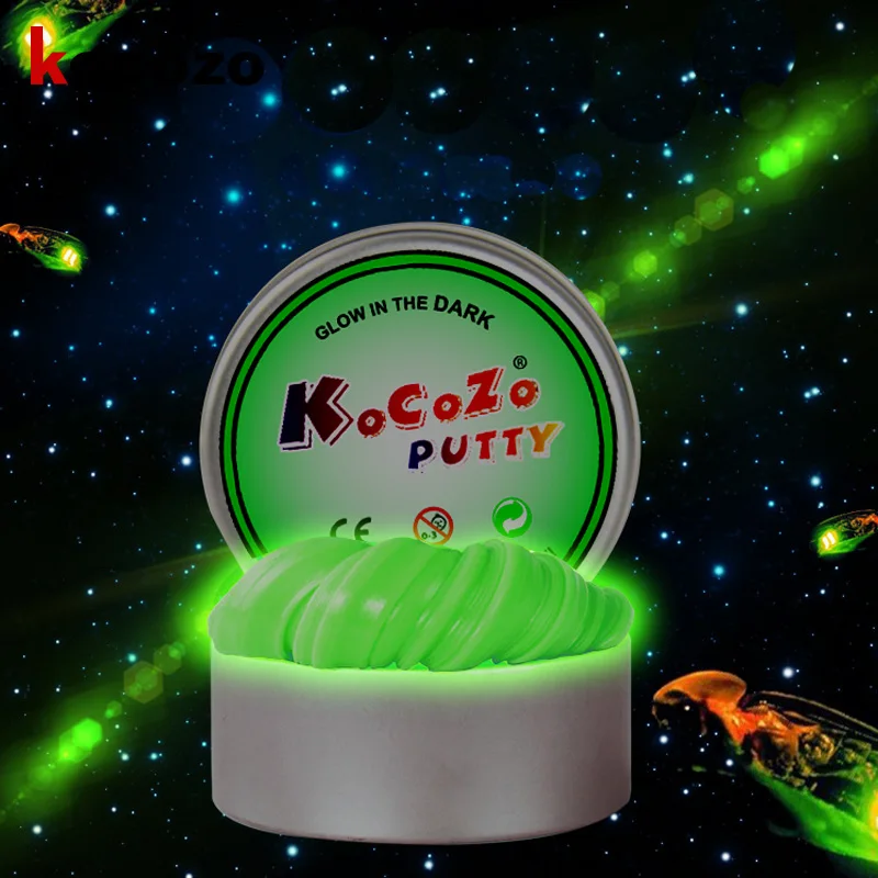 Kocozo DIY светящаяся глина для моделирования светильник светящийся в темноте
