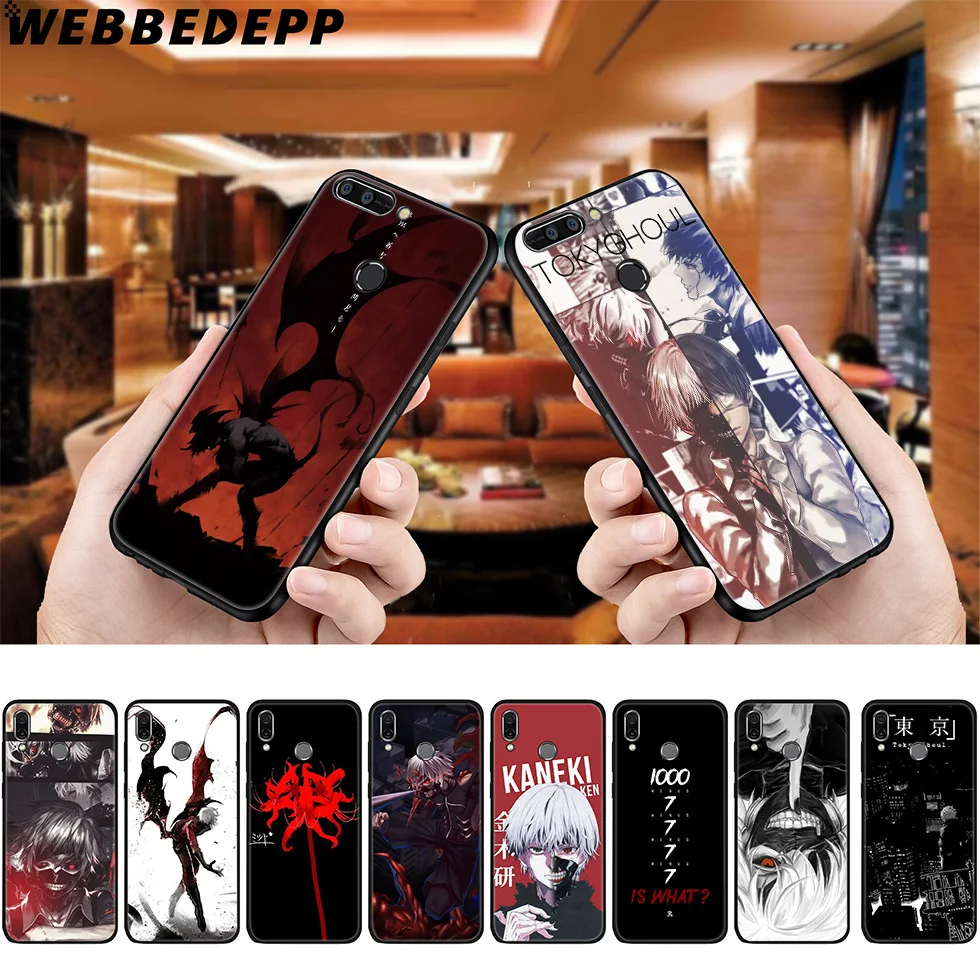 Anime Tokyo Ghouls Japan Soft Case for Huawei P8 P9 P10 P20 P30 Lite Pro P Smart Z Plus 2019 Y6 Prime 2018 2017 Mini |