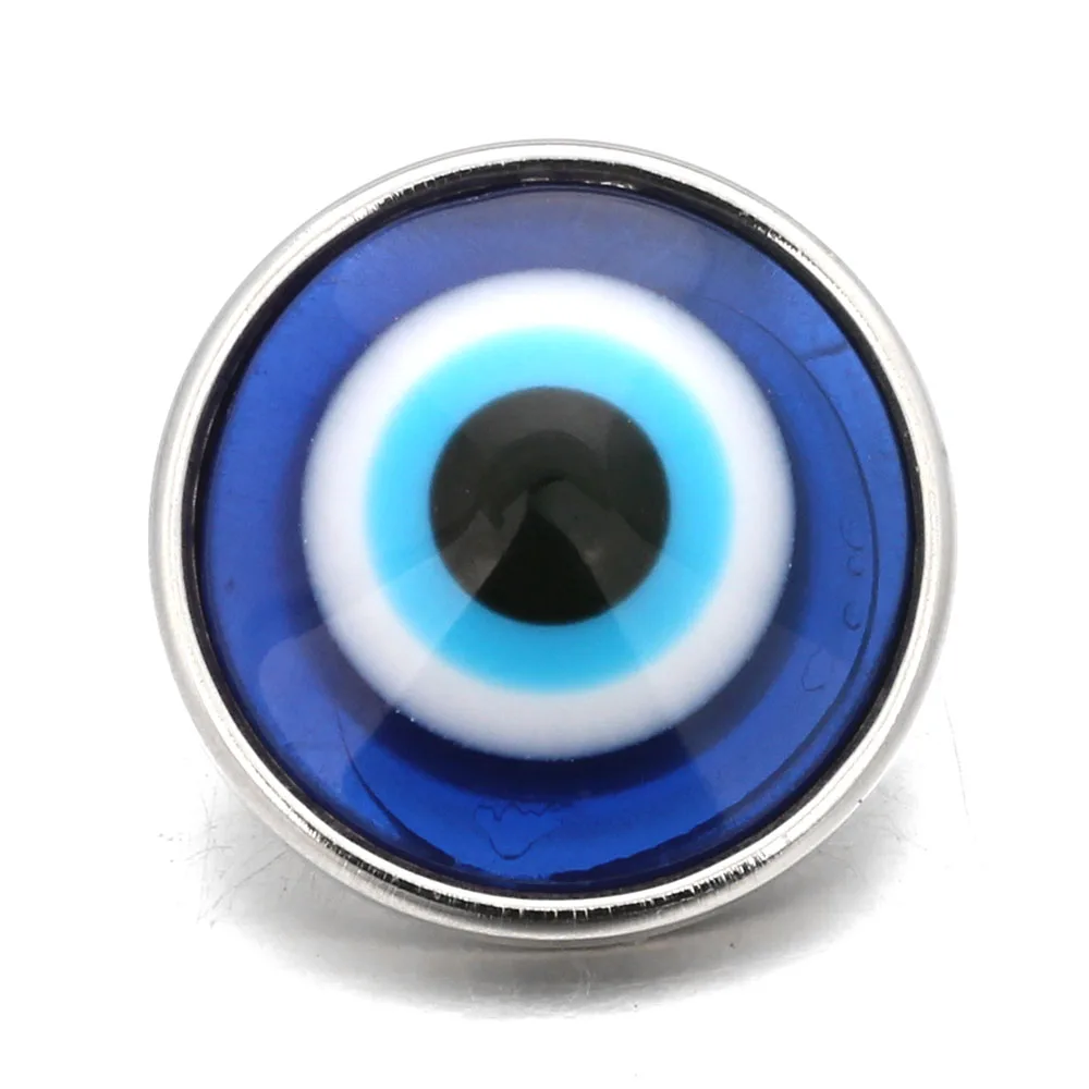 10 шт./лот 18 мм ручной работы на заказ Цветной глазной шар металлические кнопки
